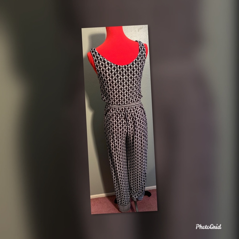 CASUAL/BUSINESS LONDON TIMES PANTS ROMPER - Picture 3 of 4